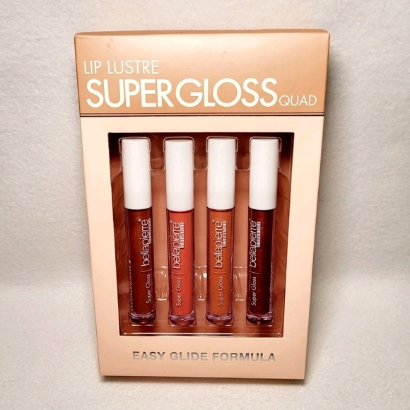 Bellapierre Other - Bellapierre Cosmetics Lip Luster SUPERGLOSS Quad Easy Glide Non-Sticky 4-pack